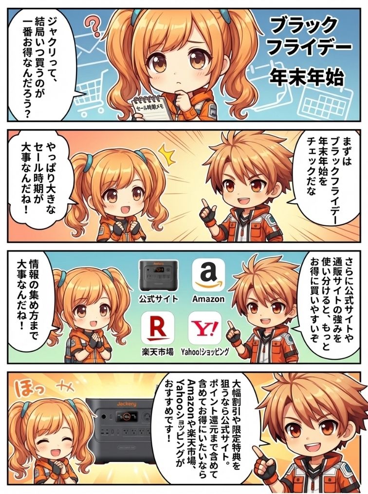 ジャクリ セールいつ？｜まとめ