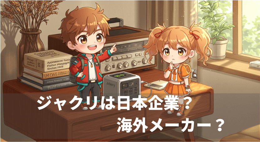 ジャクリは日本企業？海外メーカー？