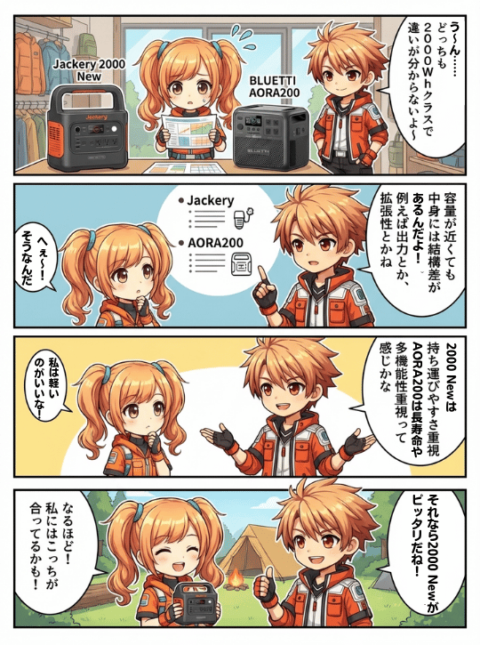 2000NewとAORA200との違い