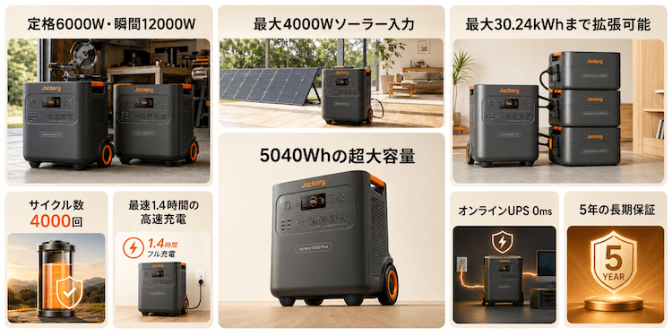 5000 Plus スペック イメージ画像